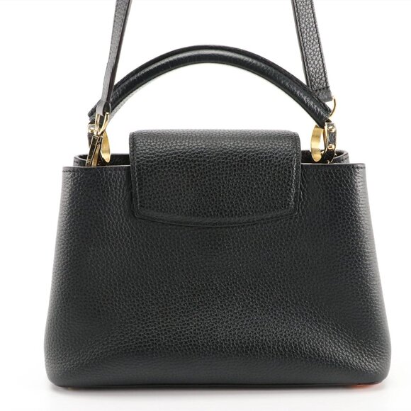 Louis Vuitton Black Taurillon Capucines BB Bag - Picture 4 of 9